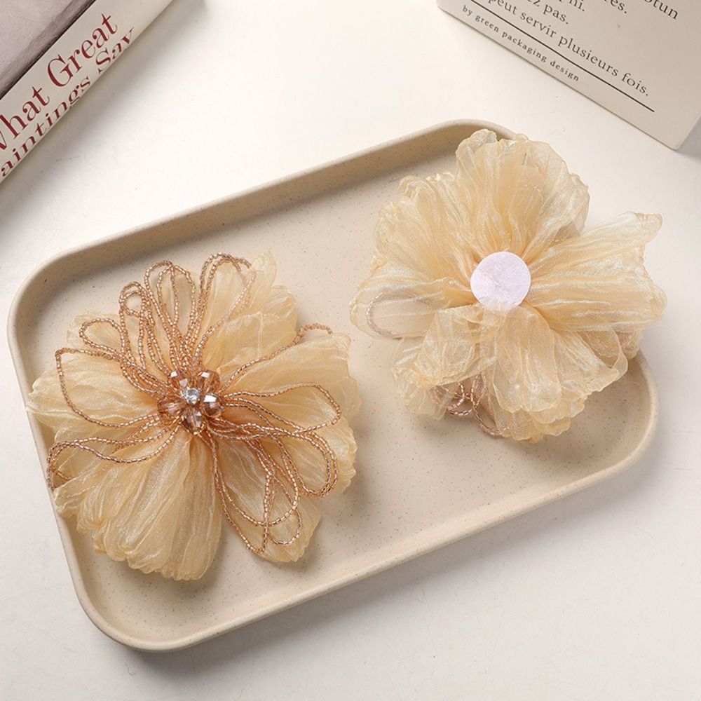 Applique Patch Flower - Applique florale en tissu organza, patch