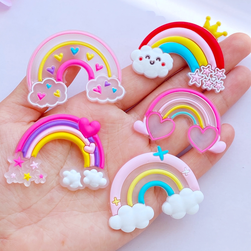 Embellishment Glue Craft - 10 pièces nouveau dessin animé Transparent