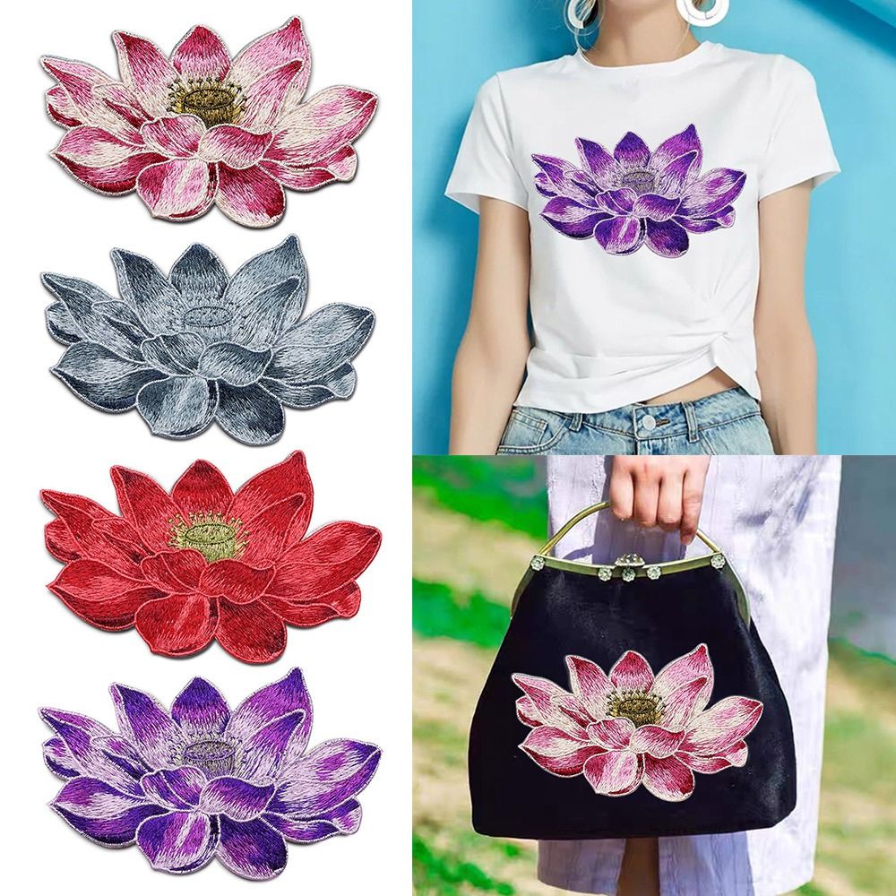 Applique Patch Flower - Patch Brodé de Fleurs Annies Douces,
