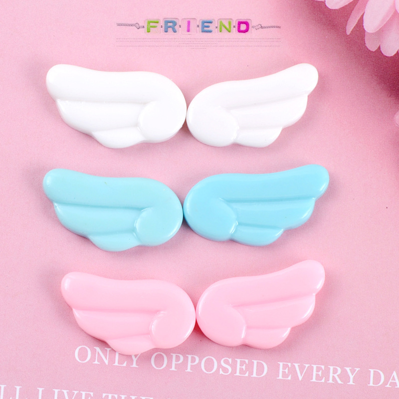 Craft Embellishments - Ailes d'Ange Mignonnes Kawaii, Cabochon en