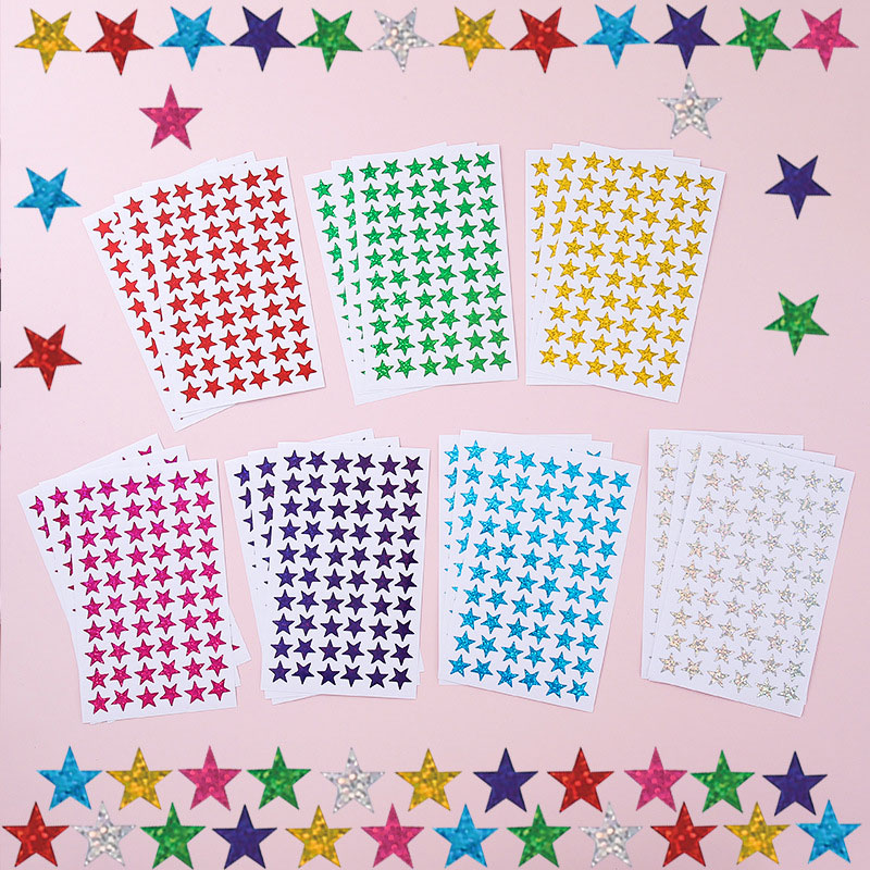 Autocollants étoiles holograph - Glitter Vinyl Roll avis et prix