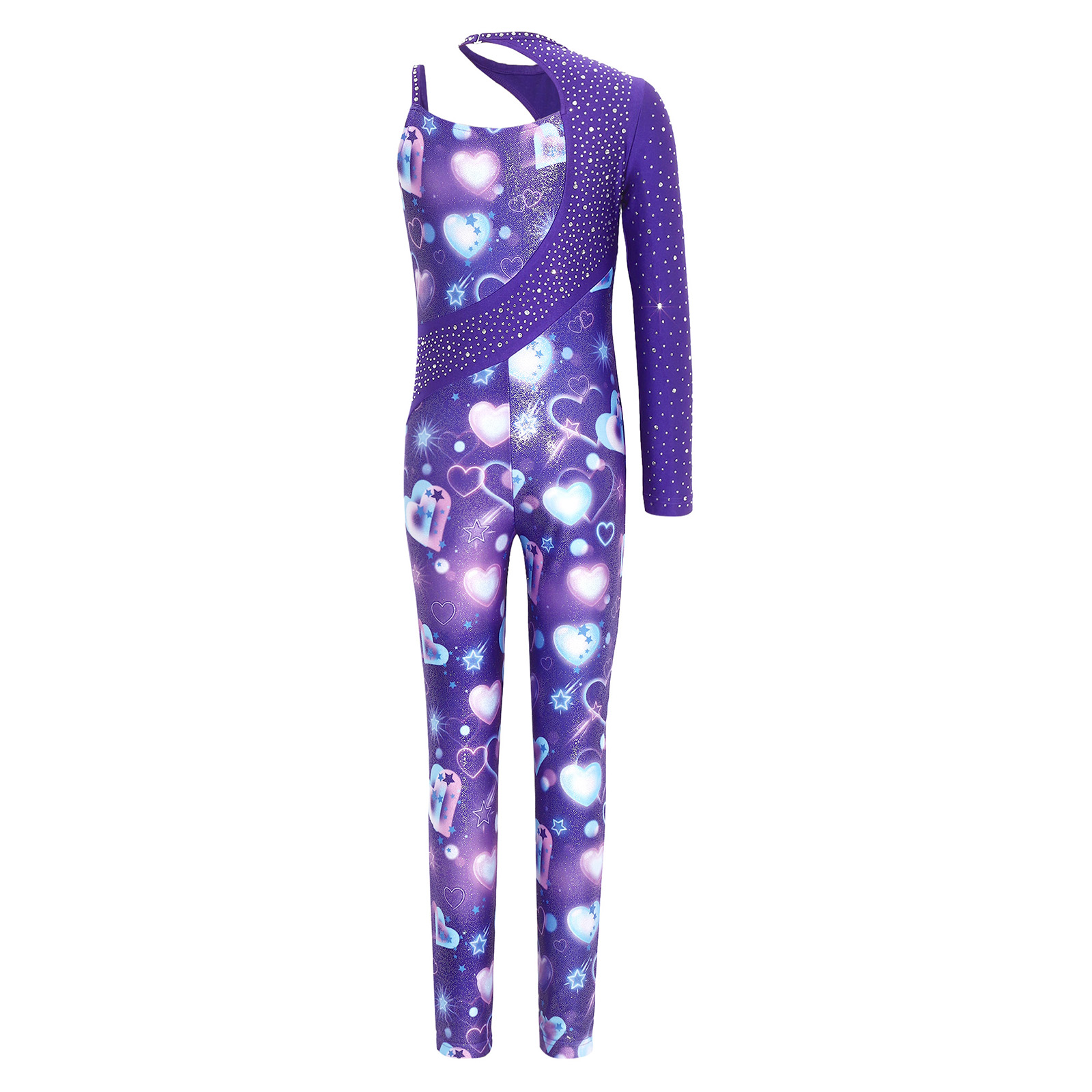 Justaucorps de gymnastique, de - Rhinestone Banding Trim avis et prix