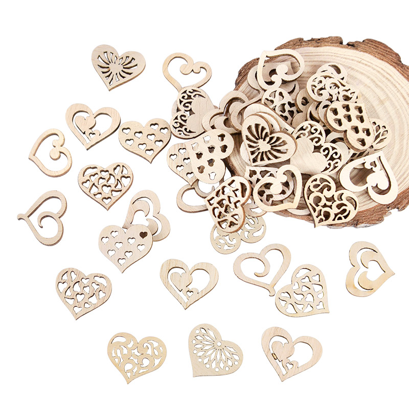 50/100 pièces motif de coeur c - Craft Embellishments avis et prix