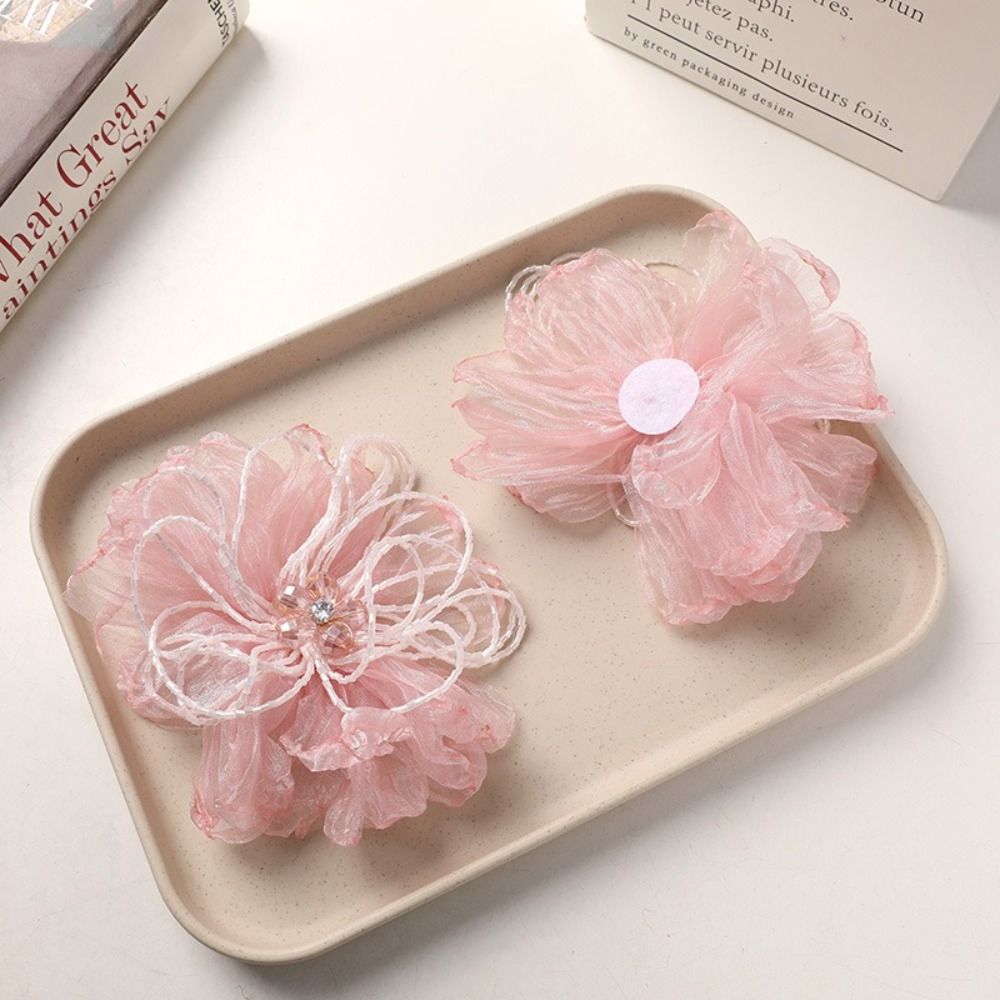 Applique florale en tissu orga - Applique Patch Flower avis et prix
