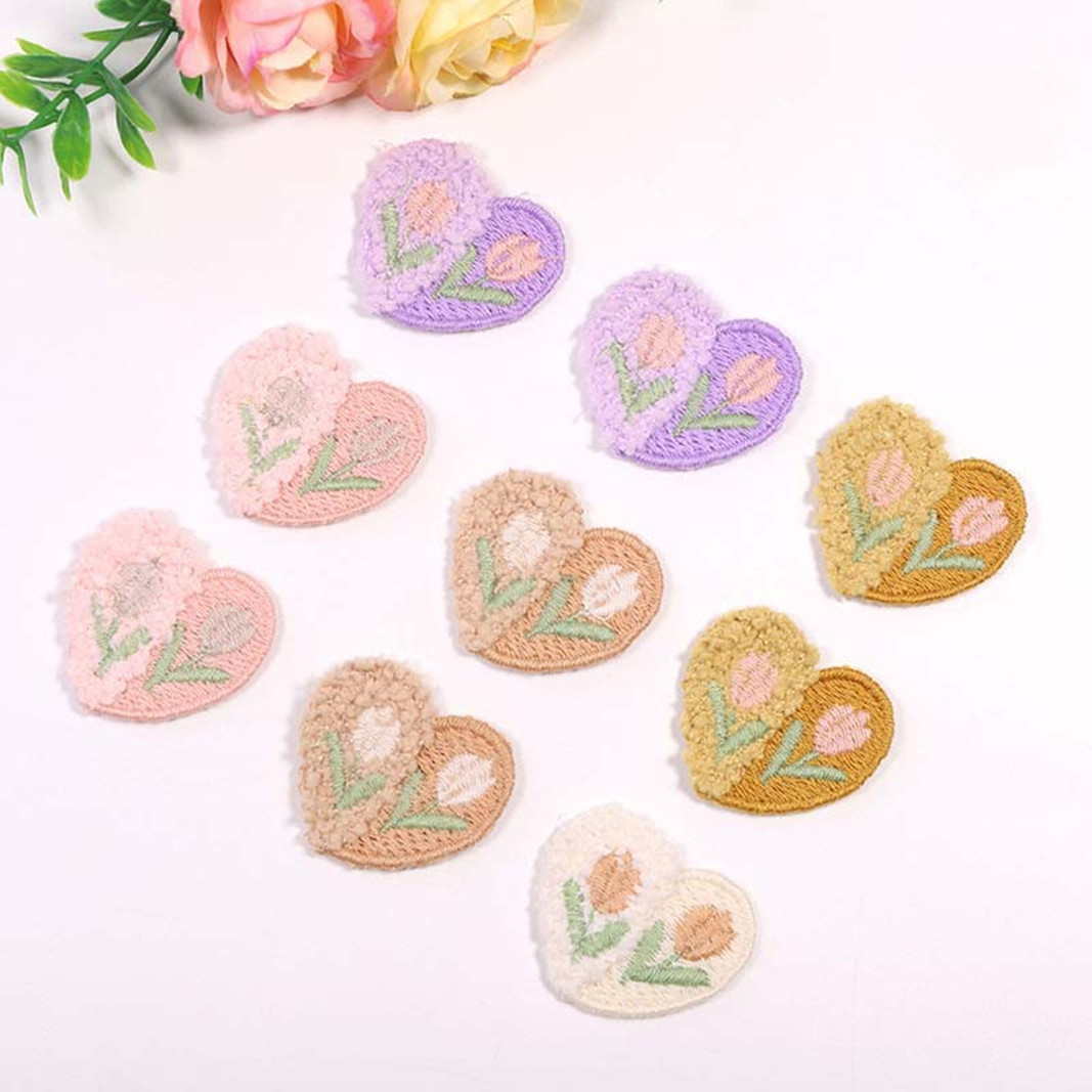 Applique de fleur d'amour en p - Applique Patch Flower avis et prix