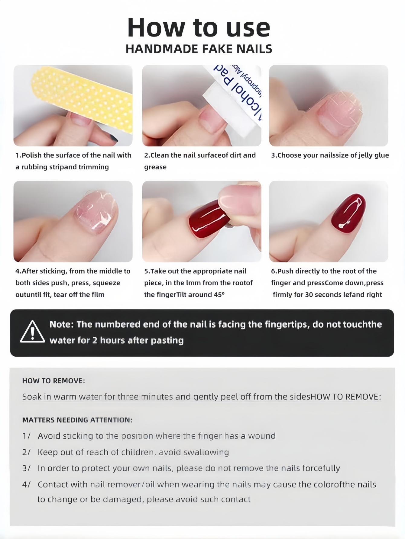 Lot de 10 faux ongles à presse - Glitter Vinyl Roll avis et prix