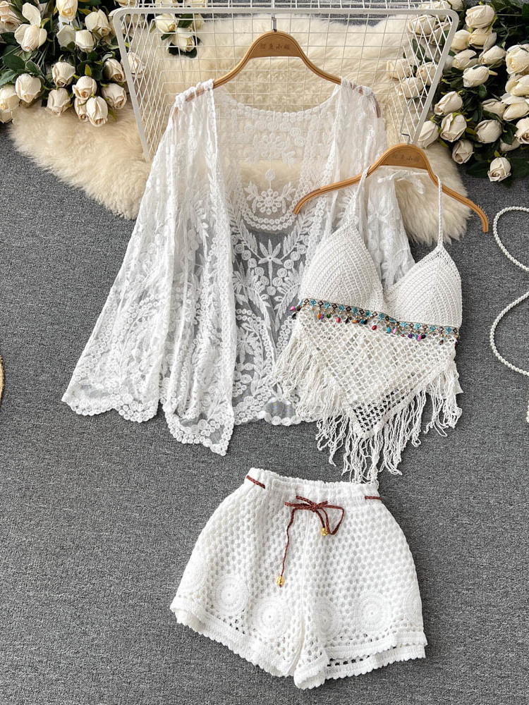Nouvel ensemble de vacances d' - Tassel Fringe Trim avis et prix