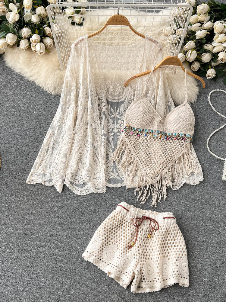 Nouvel ensemble de vacances d' - Tassel Fringe Trim avis et prix