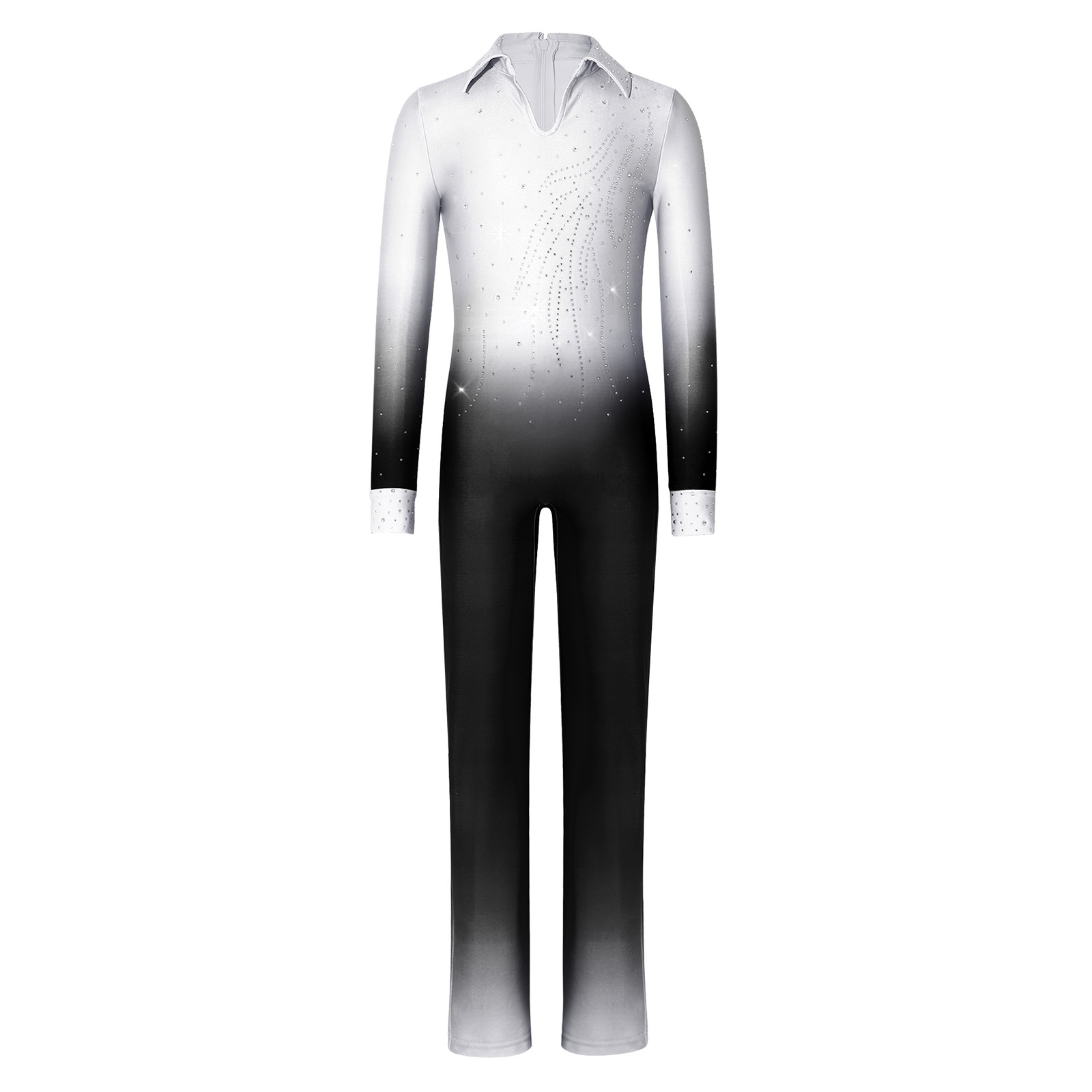 Combinaison de danse pour enfa - Rhinestone Banding Trim avis et prix