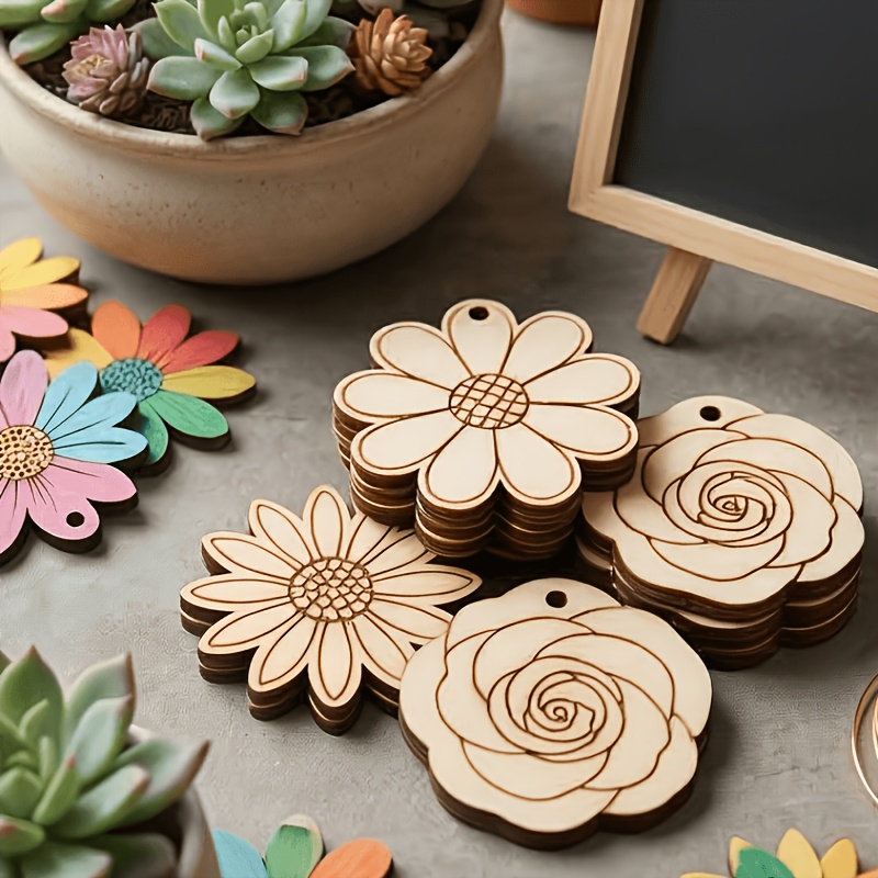 50 pièces/ensemble, tranches d - Easter Craft Embellishment Set avis et prix