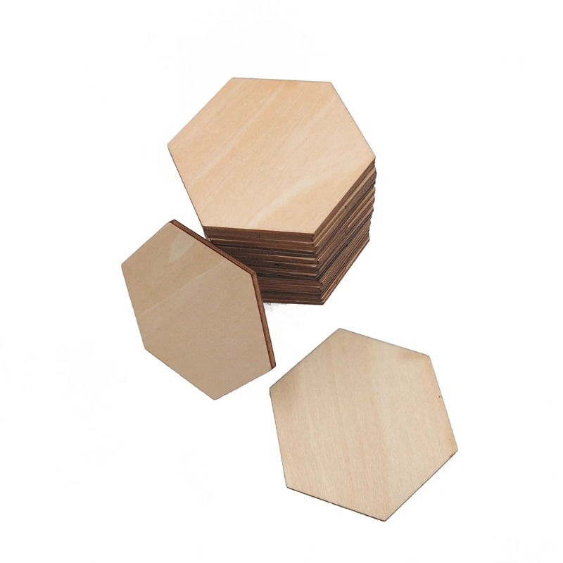 Tranches vierges hexagonales e - Craft Embellishments avis et prix