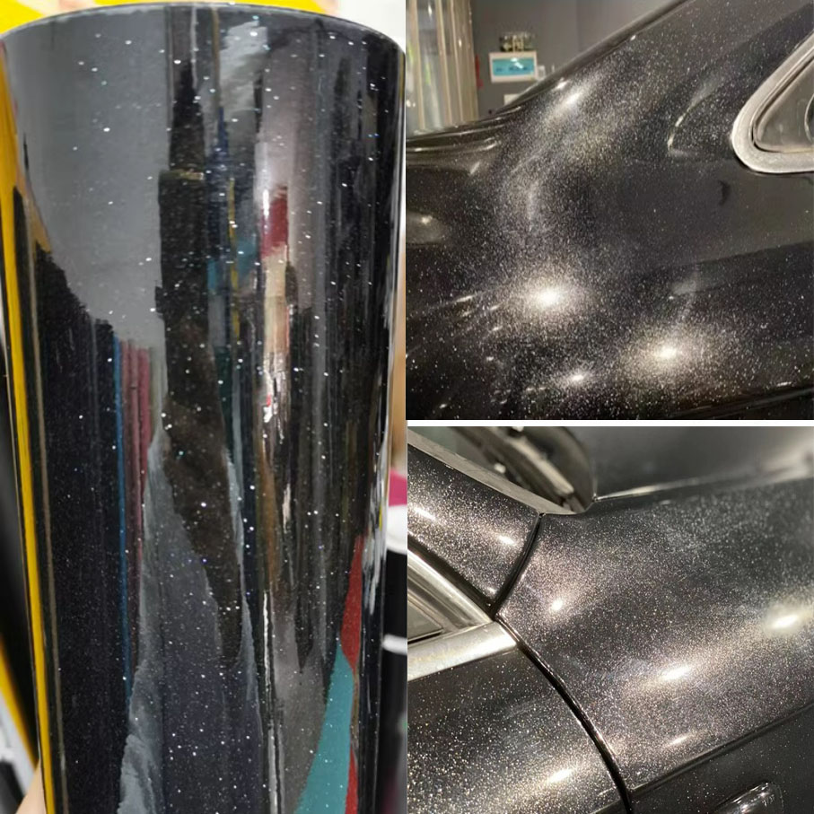 Film adhésif vinyle brillant n - Glitter Vinyl Roll avis et prix