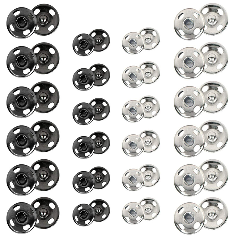 10/50 ensemble 8-10mm boutons  - Iron On Stud Set avis et prix