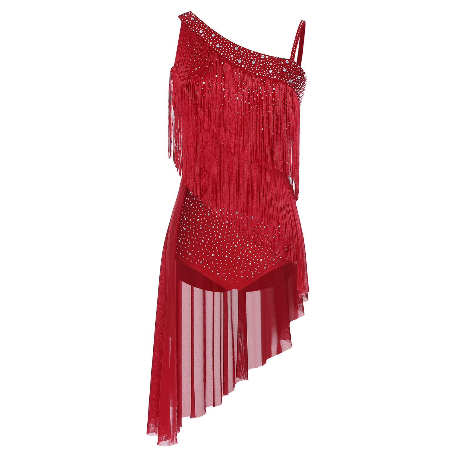 Femmes gland danse latine just - Rhinestone Banding Trim avis et prix