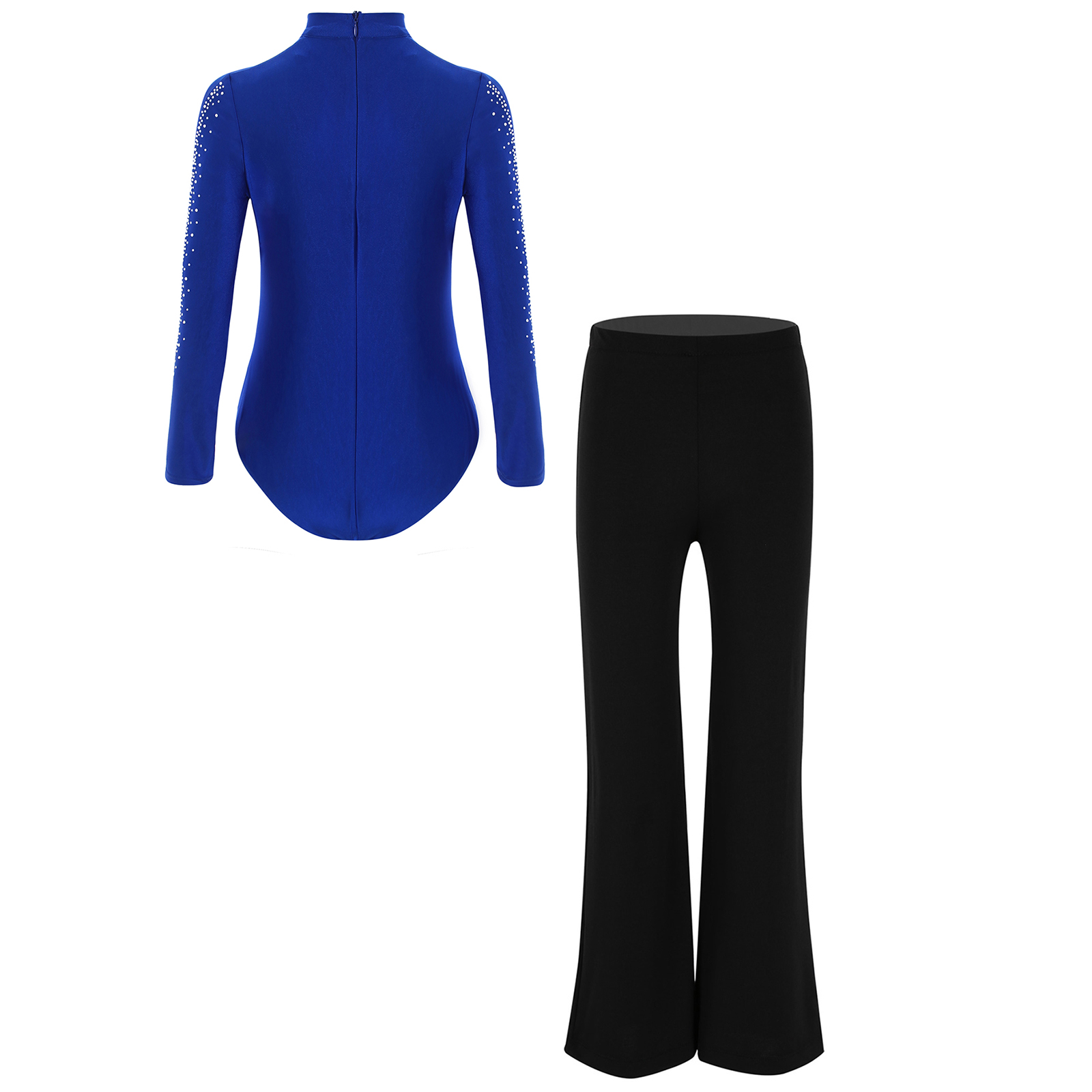 Ensemble de justaucorps à bret - Rhinestone Banding Trim avis et prix