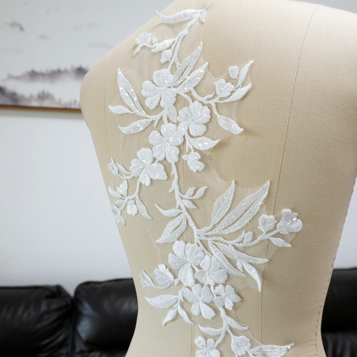 Tissu à appliques de sequins f - Craft Embellishments avis et prix